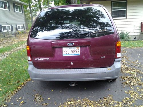 2000 ford windstar lx mini passenger van 4-door 3.8l