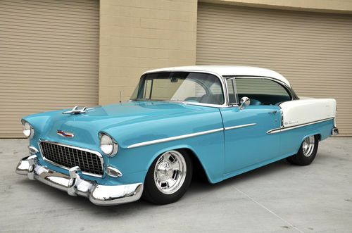1955 Chevrolet Bel Air SHOW CAR 540CI MERLIN V8 BEAUTIFUL ROTISSERIE RESTORATION, US $65,500.00, image 2