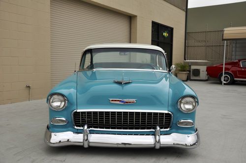 1955 Chevrolet Bel Air SHOW CAR 540CI MERLIN V8 BEAUTIFUL ROTISSERIE RESTORATION, US $65,500.00, image 3