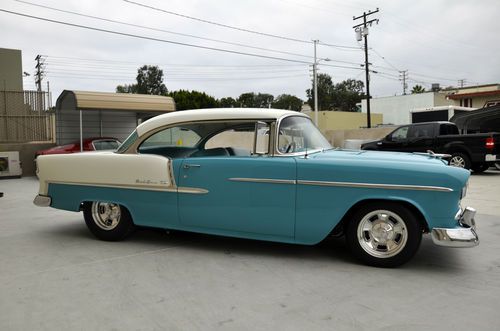 1955 Chevrolet Bel Air SHOW CAR 540CI MERLIN V8 BEAUTIFUL ROTISSERIE RESTORATION, US $65,500.00, image 7