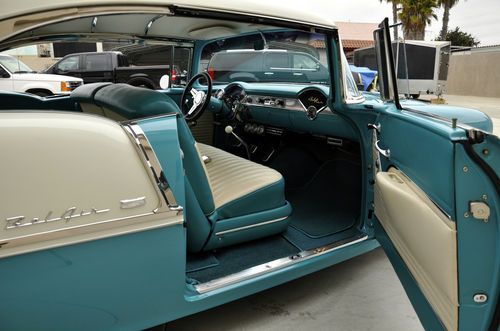 1955 Chevrolet Bel Air SHOW CAR 540CI MERLIN V8 BEAUTIFUL ROTISSERIE RESTORATION, US $65,500.00, image 17