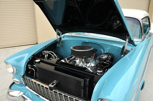 1955 Chevrolet Bel Air SHOW CAR 540CI MERLIN V8 BEAUTIFUL ROTISSERIE RESTORATION, US $65,500.00, image 20