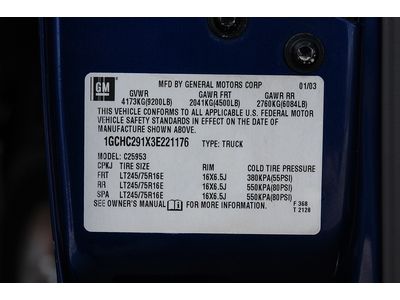 2003 Chevy Silverado 2500HD LT 2WD Allison QUAD Long-Bed 6.6L DIESEL OnStar LQQK, US $12,495.00, image 39