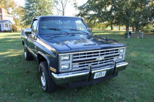 1986 chevrolet c-10 4x4