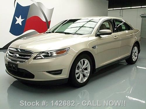 2011 ford taurus sel 3.5l v6 heated leather sync 33k mi texas direct auto