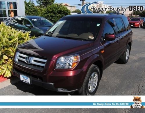 2008 honda pilot suv leather heated seats sunroof tpms homelink satellite radio