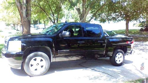 2010 chevy silverado 1500 z71 4x4 black crew cab great condition