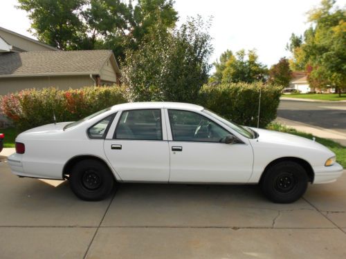 1996 chevrolet caprice classic 9c1 chevy police package lt1 like impala ss -tow-