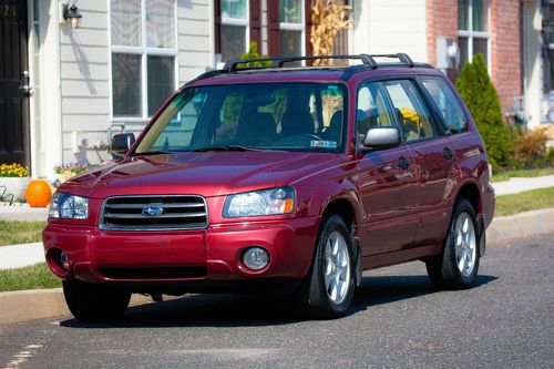 2003 subaru forester 2.5xs all wheel drive. be ready for winter