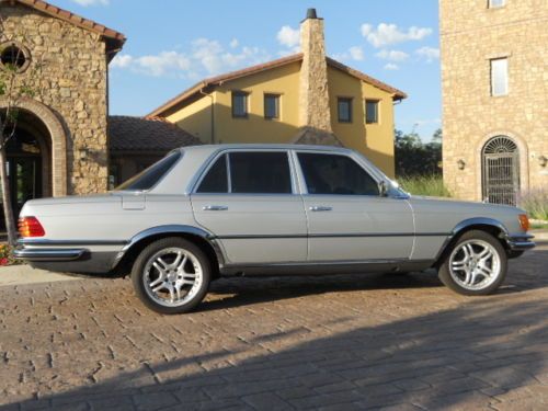 1979 mercedes 450 se euro - low mileage - stunning!