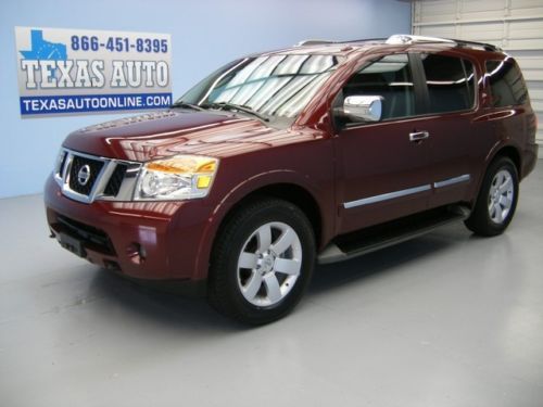 We finance!!!  2011 nissan armada sl leather 3rd row bose 1 owner texas auto