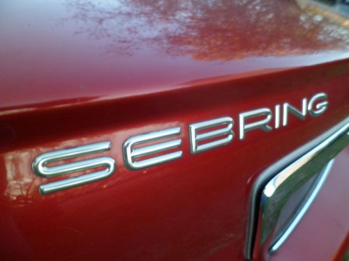 2004 Chrysler Sebring CONVERTIBLE 2.7LITER 6CYLINDER WITHICECOLDAIRCONDITIONING, image 39