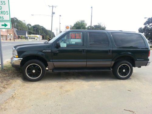 2004 ford excursion xlt sport utility 4-door 5.4 triton, 4 wd, no reserve, l@@k