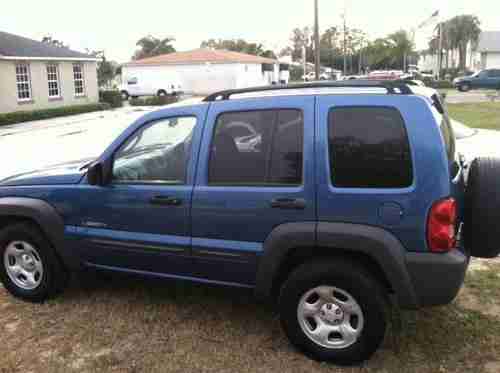 2004 Jeep Liberty Sport Sport Utility 4-Door 3.7L / True Right Hand Drive, image 4