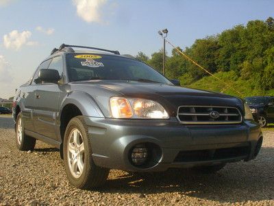 2005 subaru baja outback great mpg nice hp 1-owner clean carfax