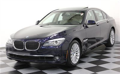 750i xdrive awd navi 2012 full warranty free maintenance all wheel drive options