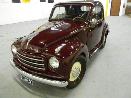 1952 fiat 500 c topolino, convertible