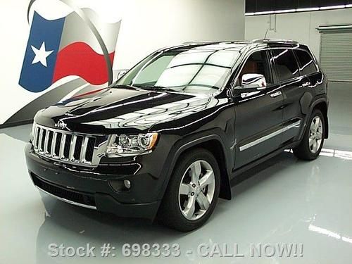 2011 jeep grand cherokee overland hemi 4x4 pano sunroof texas direct auto