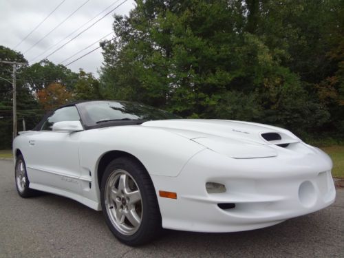 2002 pontiac trans-am ws6 ram air 6 speed convertible