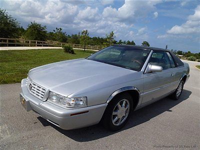 Touring 2001 cadillac eldorado coupe low miles clean carfax dealer serviced nort