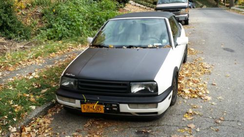 1995 volkswagen cabrio base convertible 2-door 2.0l (air ride)