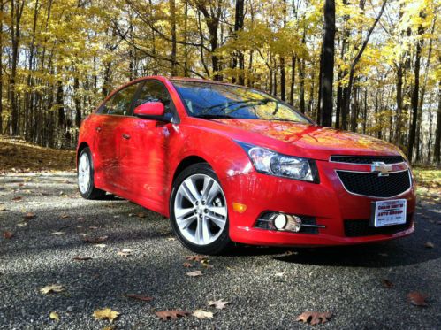 2012 chevrolet cruze ltz sedan 4-door 1.4l