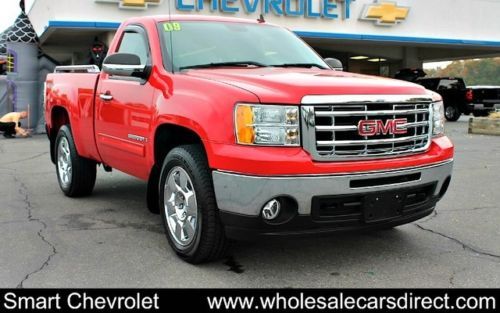 Used gmc sierra regular cab 4x4 pickup trucks 4wd 2dr truck we finance chevy v8