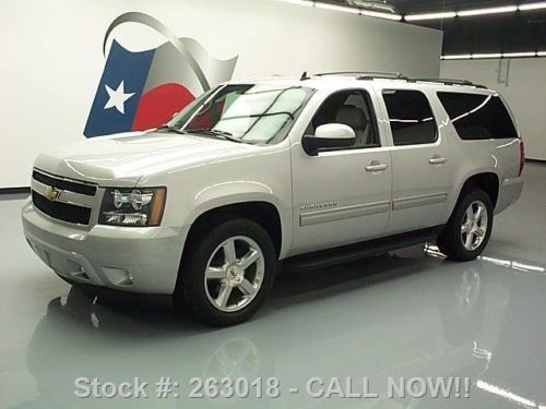 2010 chevy suburban lt 8-pass leather 20&#039;&#039; wheels 64k!! texas direct auto