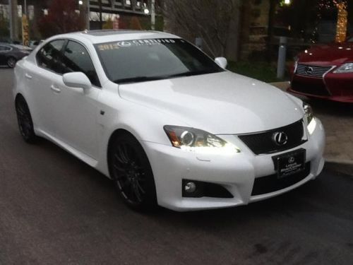 2012 lexus is f