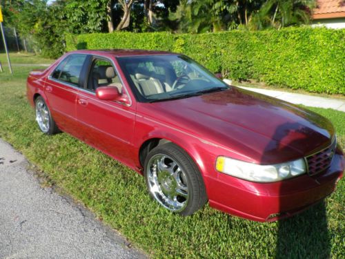 1999 cadillac seville sts low reserve florida car