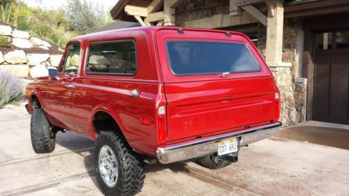 Chevrolet blazer.  1969 complete restoration and rust free