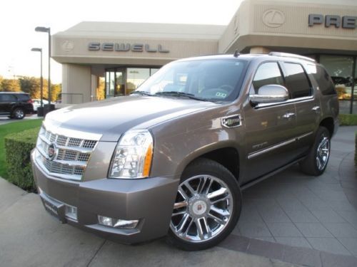 2012 escalade hybrid platinum awd 3-dvd navigation blind spot monitor!