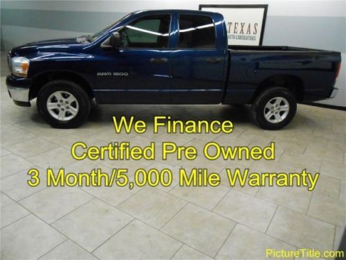 06 ram 1500 slt 4x4 v8 auto crew cab keyless warranty we finance txtruk