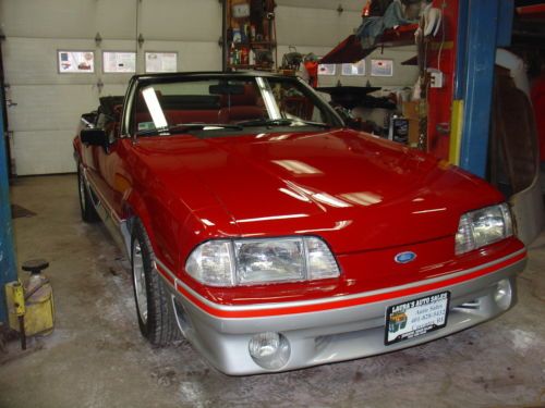 Nice 1988 mustang gt convertible 5 speed