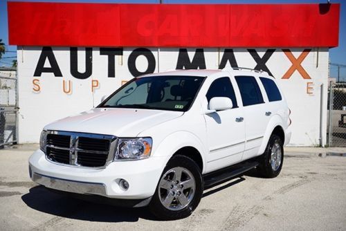 08 dodge durango limited 4wd flex-fuel 67k auto navigation heated-sts chrome-whl