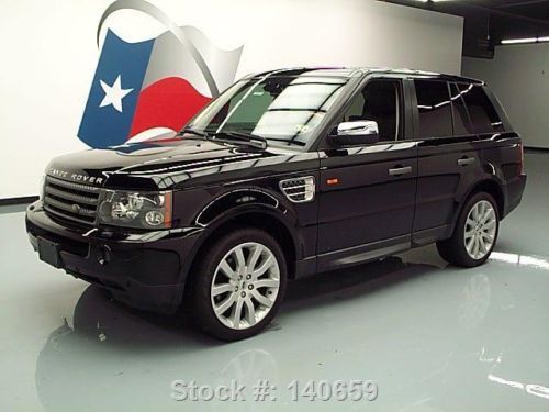 2008 land rover range rover sport hse 4x4 sunroof nav!! texas direct auto