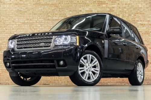 2010 range rover hse! luxury pkg! hd radio! black wood! 20s!