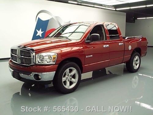 2008 dodge ram 1500 lone star quad 6pass 20&#034; wheels 74k texas direct auto