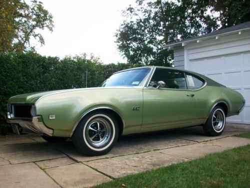1969 oldsmobile 442 frame off resto project! numbers matching 400! powder coated