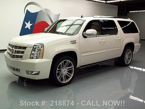 2012 cadillac escalade esv premium sunroof nav dvd 22&#039;s texas direct auto