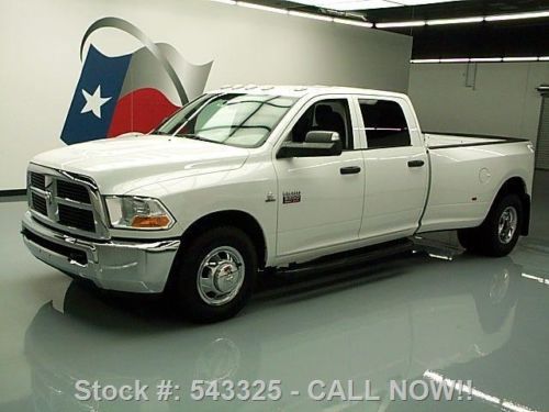 2011 dodge ram 3500 crew diesel long bed 6-pass 66k mi texas direct auto