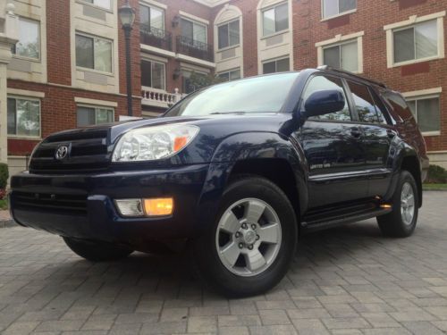 2005 toyota 4runner limited sport 4wd 1-owner! *carfax certified &amp; gorgeous!*