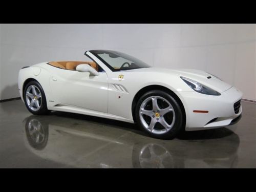 2011 ferrari california convertible parking camera satellite radio daytona seats