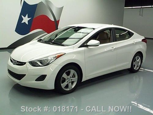 2011 hyundai elantra gls sedan auto alloy wheels 44k mi texas direct auto