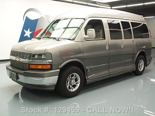 2006 chevy express 2500 hi-top explorer leather dvd 55k texas direct auto