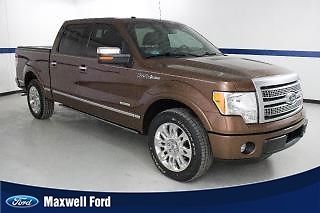 11 ford f150 crew cab platinum, ecoboost v6, navigaion, sunroof, 1 owner!