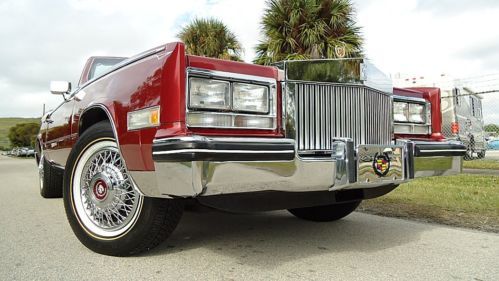 1984 cadillac eldorado biarritz convertible , 14,000 original miles , pristine !