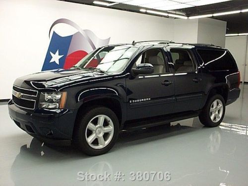 2007 chevy suburban 2lt 4x4 7-pass leather nav 20&#039;s 60k texas direct auto