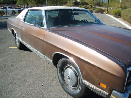 1972 ford ltd brougham 2 door hardtop - 2 owner car