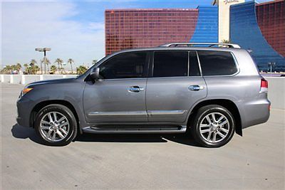 2013 lexus lx570 awd+luxury package+mark levinson+intuitive+dvd ent+$89k msrp